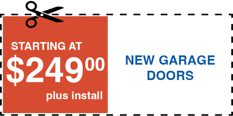 new garage door installation coupon discount